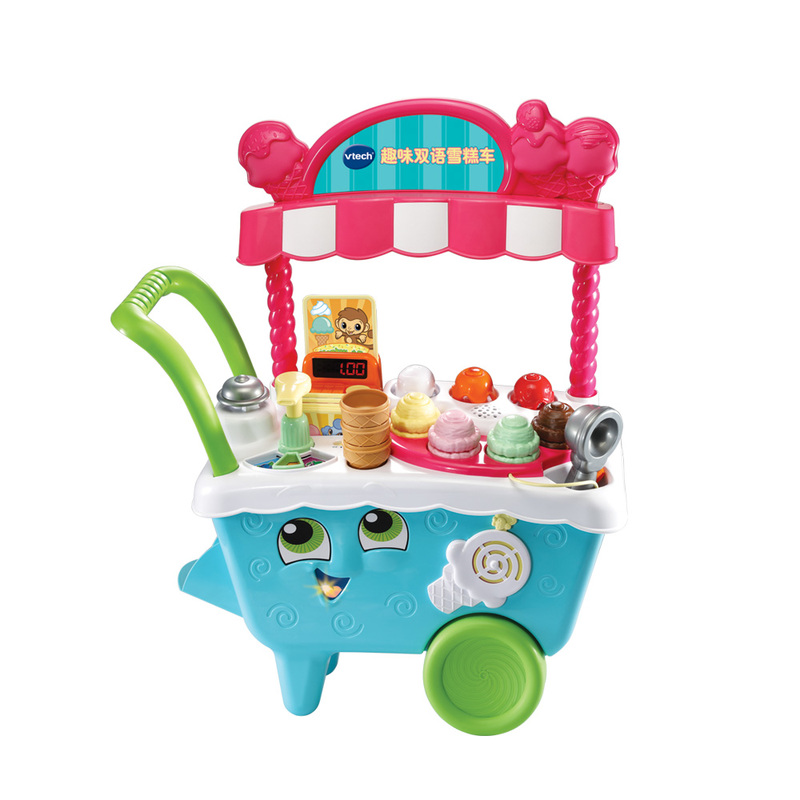 山姆国内代购伟易达(Vtech)趣味双语雪糕车儿童益智玩具深圳购