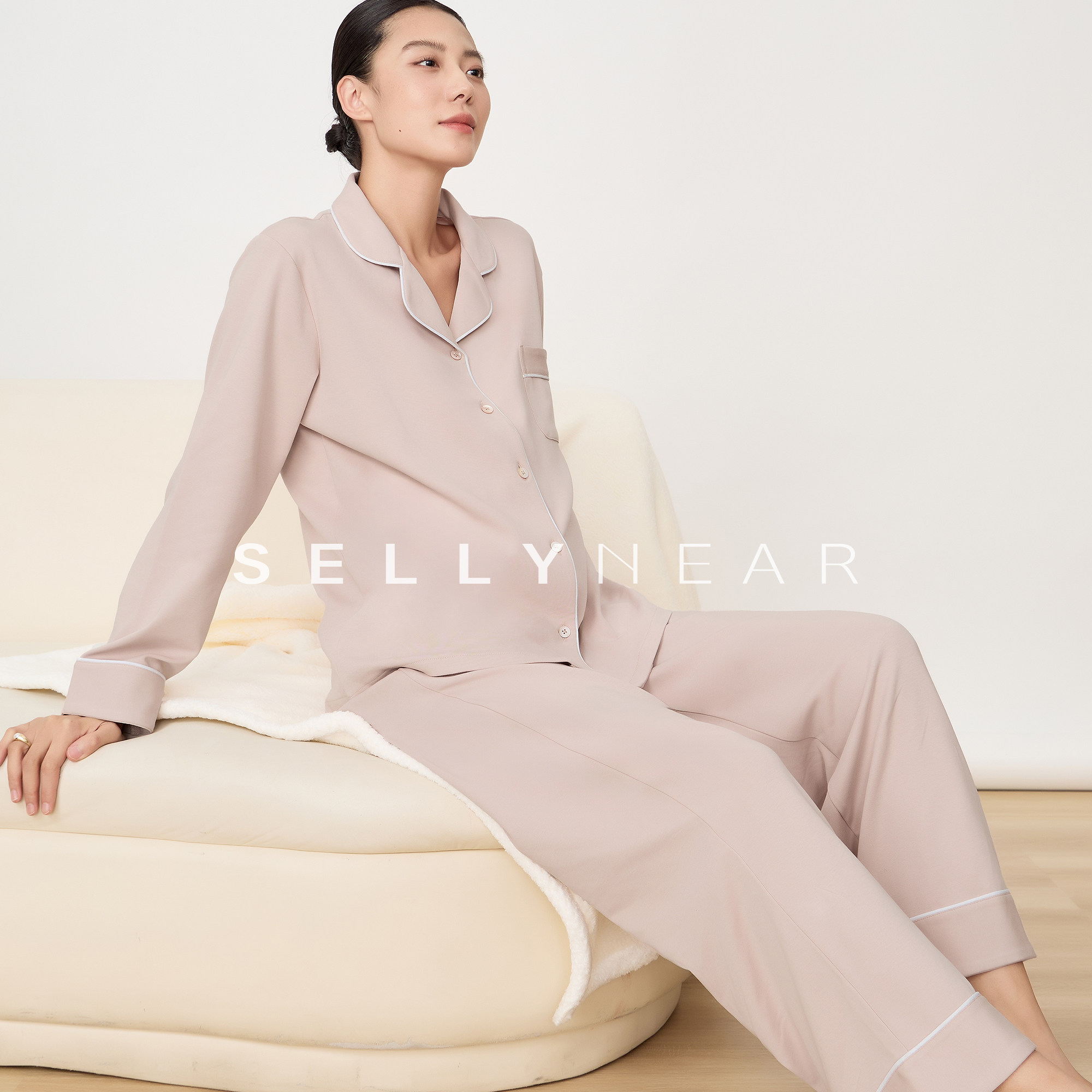 SELLYNEAR月子服孕妇睡衣秋新款孕期套装产后产妇喂奶哺乳家居服,孕妇装/孕产妇用品/营养,家居服套装,淘宝优惠券,粉丝福利购,淘宝优惠卷