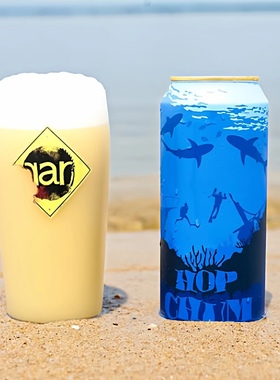 美国艾尔复兴鲨口求生惊鲨之旅莓莓甜蜜473ml果泥精酿啤酒