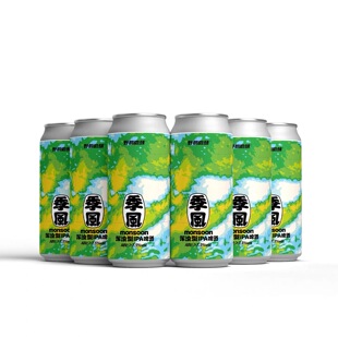 野鹅季风浑浊型IPA500ml*6罐组合