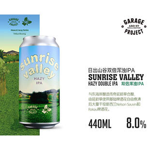 车库计划日出山谷银河山谷威拉米特亚基玛玛塔基双倍浑浊IPA4组合