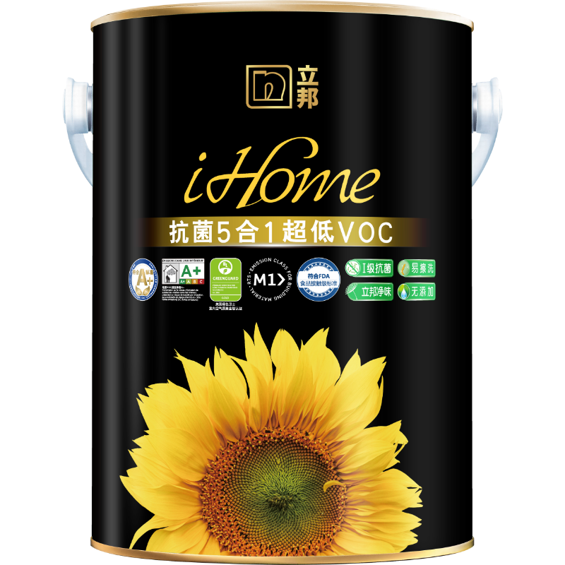 【同城购】立邦iHome抗菌五合一超低VOC内墙乳胶漆V2