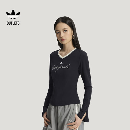 阿迪达斯三叶草女子长袖T恤