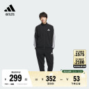男女adidas阿迪达斯官方轻运动JZ1155 套装 经典 休闲三条纹长袖