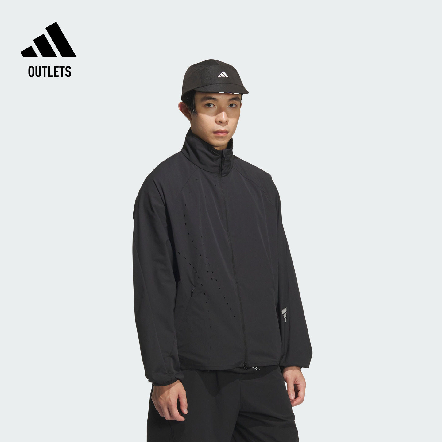 GALI同款FOS系列立领休闲机能夹克外套男装adidas阿迪达斯轻运动