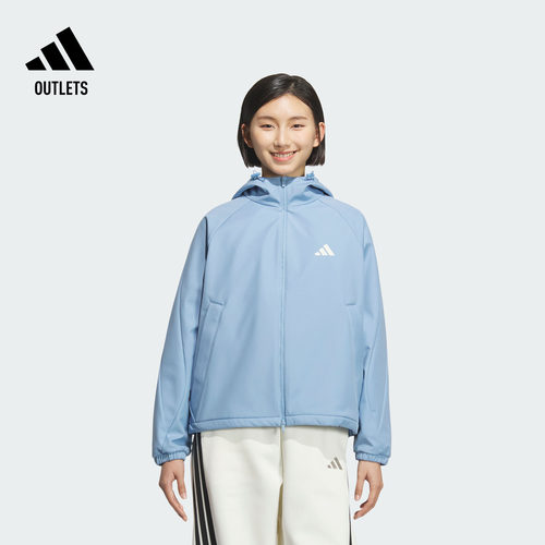 阿迪达斯女子连帽夹克外套