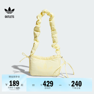 运动单肩包女子adidas阿迪达斯官方outlets三叶草