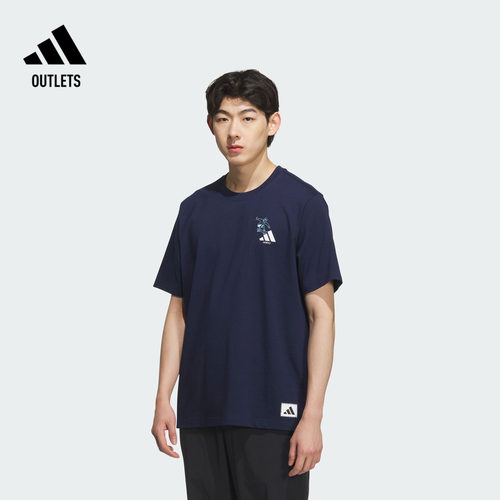 阿迪达斯男子短袖T恤adidas