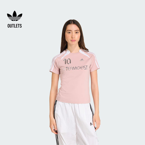 阿迪达斯三叶草女子短袖球衣