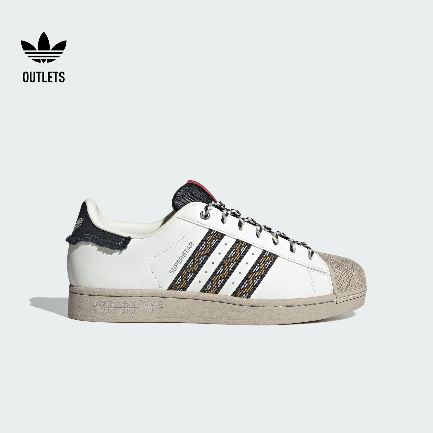 SUPERSTAR II经典复古贝壳头板鞋adidas阿迪达斯outlets三叶草,运动鞋new,板鞋,淘宝优惠券,粉丝福利购,淘宝优惠卷