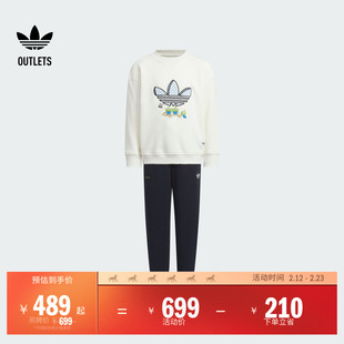 男小童迪士尼玩具总动员三眼仔联名运动套装adidas阿迪达斯三叶草