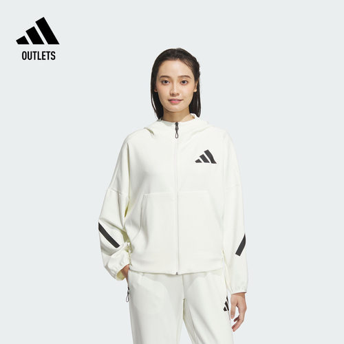 阿迪达斯ZNE系列黑标制服女外套