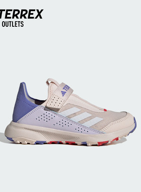 男小童VOYAGER 21 SLIPON一脚蹬户外徒步鞋adidas阿迪达斯TERREX