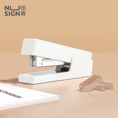 【nusign纽赛】得力省力订书机旋转订书器手持迷你小号钉书机中号学生用多功能订外卖订作业本手动学生附赠钉