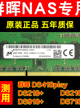 群晖NAS内存条 8G DDR3L 1866 DS218+718+918+1517+1817+418Play