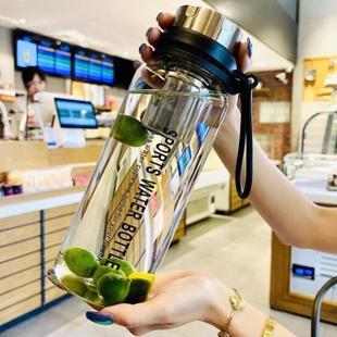 钢化玻璃杯防摔不易碎的大号套装防爆男女随手保温出差过滤泡茶