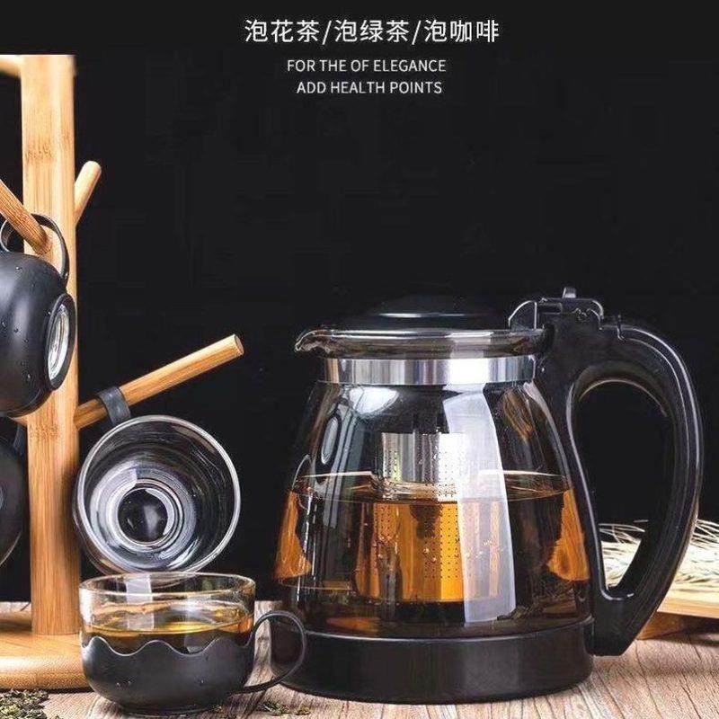 开水直冲花茶壶耐热玻璃家用餐厅茶杯茶具不锈钢过滤大容量冲茶器,餐饮具,茶具礼盒,淘宝优惠券,粉丝福利购,淘宝优惠卷