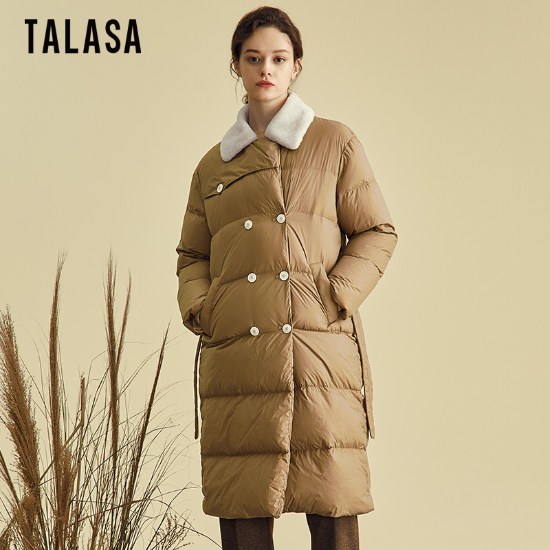 talasa商场同款时尚羽绒服新款