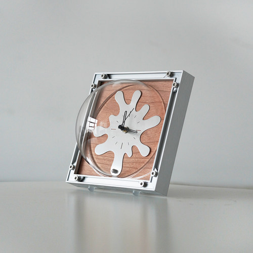 创意时尚网红装饰时钟摆件