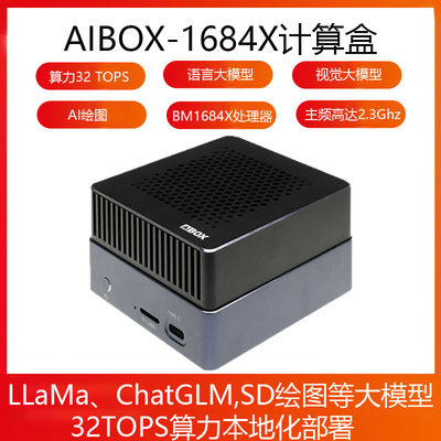 BM1684X计算盒32T大模型私有化