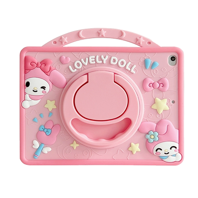 硅胶可爱新款苹果旋转支架