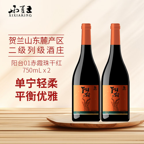 西夏王阳台01干红葡萄酒
