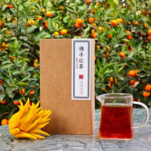 金华特产食遇佛手红茶佛手六堡茶