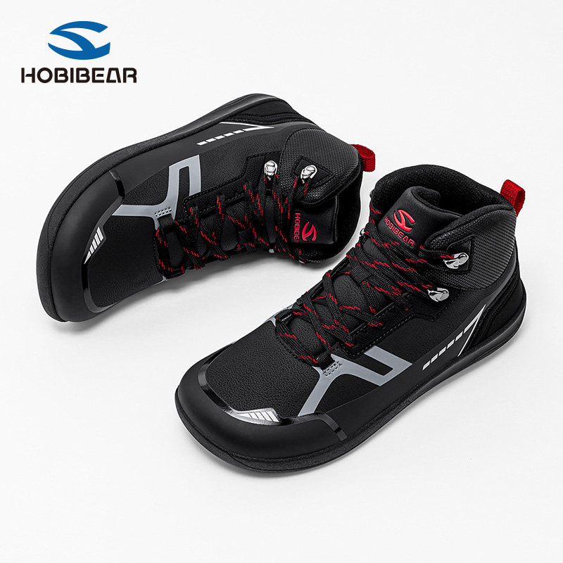 HOBIBEAR品牌男鞋2026新款户外登山鞋前掌加宽运动鞋宽楦男式鞋子