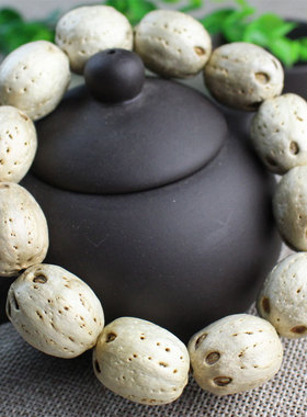 厂家五眼六通菩提子手串文玩佛珠念珠手链男女五眼果地摊货源