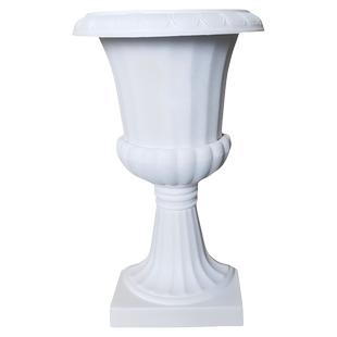 新款塑料方腿花盆方底家庭绢花工艺品永生花画板插花半壁花瓶