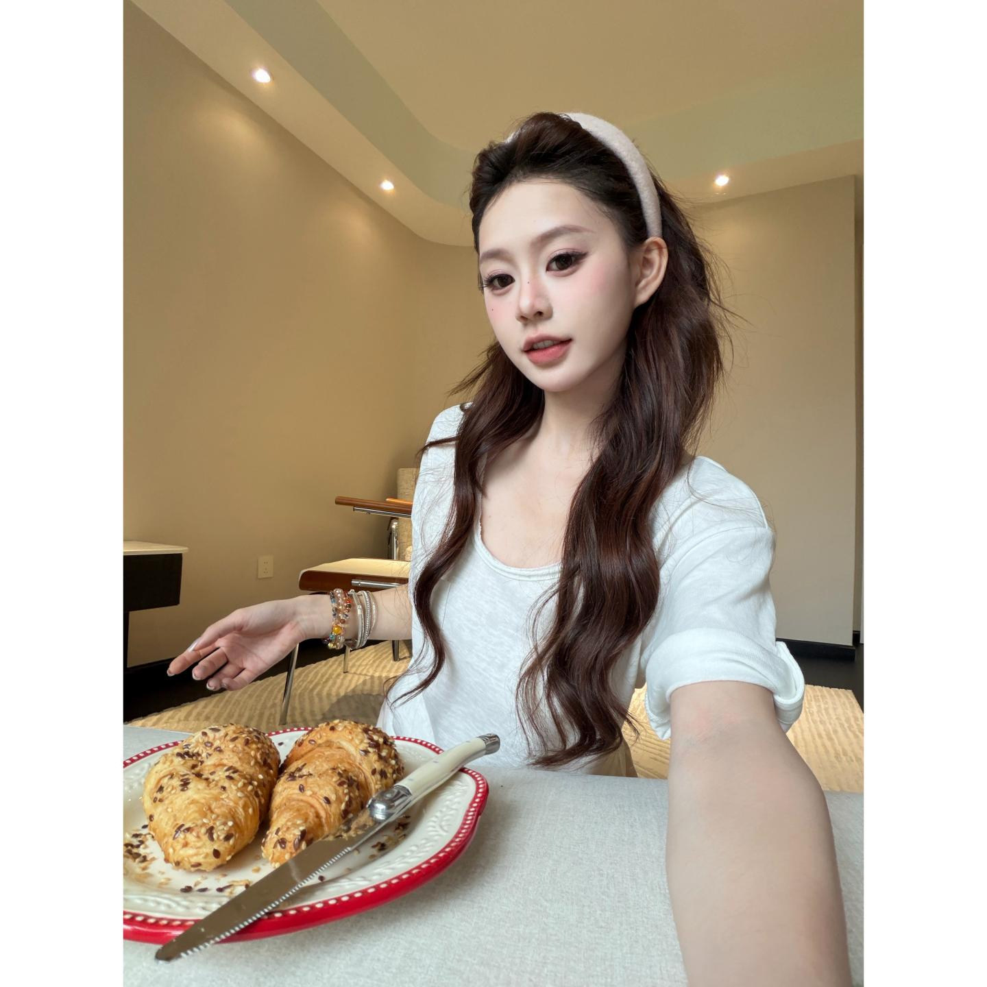 3MER松弛慵懒感面膜竹节T图片