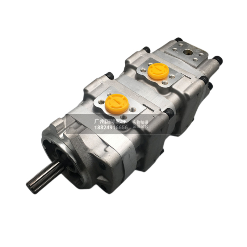 挖机小松PC30 40 50 55UU-1液压泵先导泵 齿轮泵 低压泵 三联尾泵