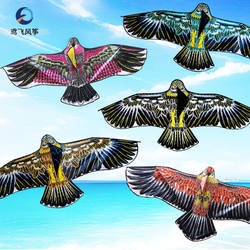 潍坊老鹰风筝1.6米成人儿童风筝户外玩具摆摊 格子布仿真老鹰风筝