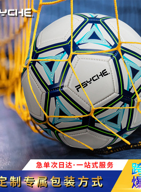 PSYCHE跨境机缝PVC足球4号青少年5号成人耐磨防爆TPU足球世界杯