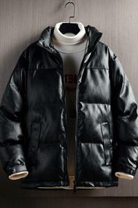 木板挂拍港风外套棉服宽松面包服保暖立领棉衣A087-M701-P55特批图片