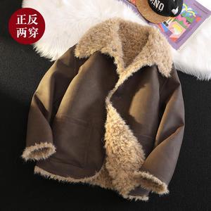 男士保暖翻领男外套防风冬季加厚夹克A087-PM363-P245 368,男装夹克,电商A087