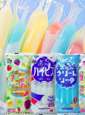 日本进口光武碎碎冰风味饮料果汁果味棒棒冰水果乳酸菌儿童零食品