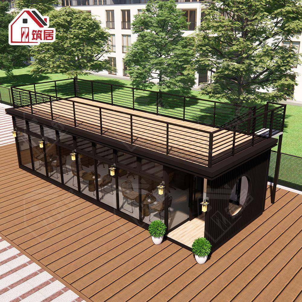 新中式移动房屋户外办公室茶吧伸缩阳光房活动室组装茶水间咖啡屋,基础建材,轻钢别墅,淘宝优惠券,粉丝福利购,淘宝优惠卷