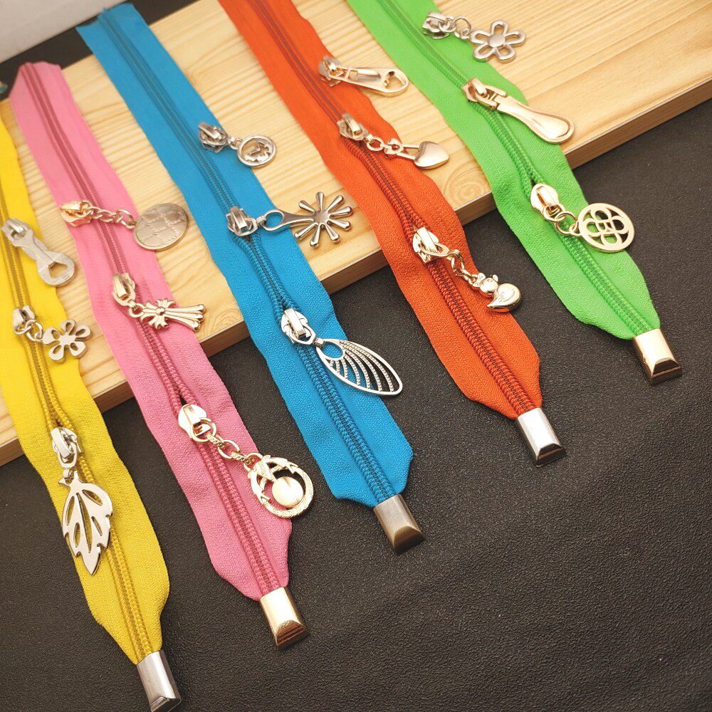 diy包包配件5号尼龙拉链拉头尾夹