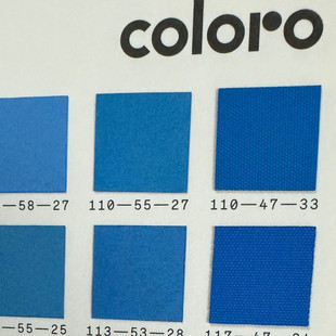 现货COLORO色卡单张服装纺织印染涤纶棉布国际标准通色卡单片色卡