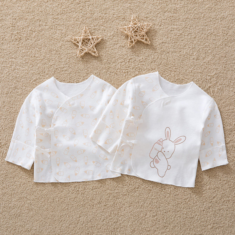 新生儿纯棉长袖上衣秋衣婴儿内衣