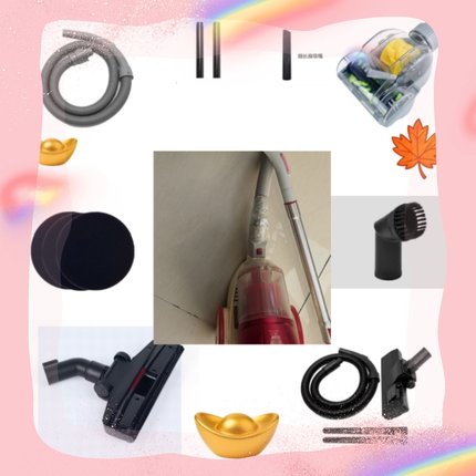 适配小狗吸尘器D17/D18/D7/D920/D-920A配件进风滤片软管直管地刷