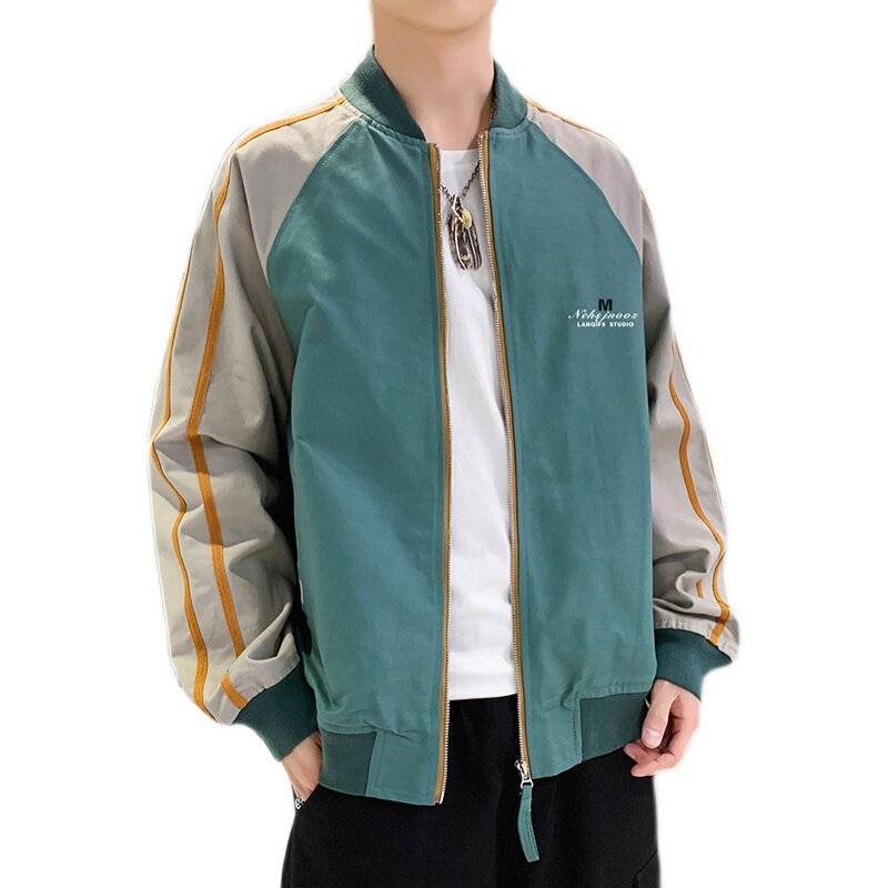 2021春季休闲棒球服男士潮牌棉衣夹克外套JK25-p38,男装夹克,星座308B-2