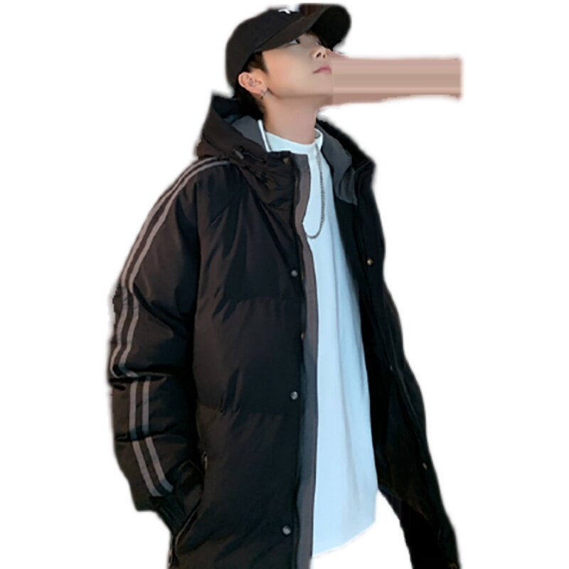 秋冬新款棉衣外套男宽松加棉加厚ins大码港风情侣棉服MY0710-P85,男装棉衣,星座308B-2