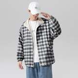 2023新款两面穿薄款外套男潮流ins风衣秋款韩版宽松夹克JK35-P50，男装夹克，星座308B-2