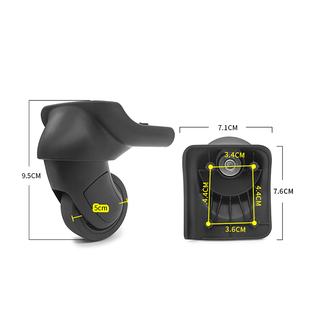 BW035#新秀丽V97拉杆箱轮维修72r皮箱轮配件万向轮V79行李箱轱辘