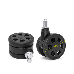 W220 B179静音轮配件四棱柱万向轮四角拆卸轮 拉杆箱轱辘适用LBJ