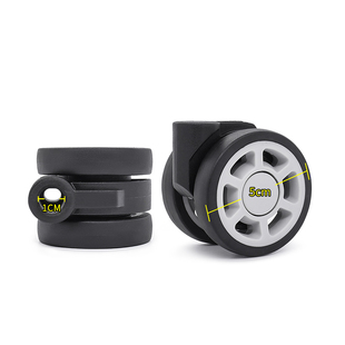 W318#rimowa行李箱轮子更换轱辘50mm静音拆卸轮配件密码箱轮修理