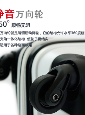 美旅85A拉杆箱行李箱轮子配件JX9054万向轮皮箱轮旅行箱轱辘维修