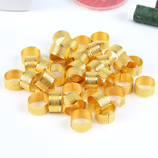 创意手工顶针缝纫工具全铜顶针缝纫顶针金色顶针可调节顶针指套